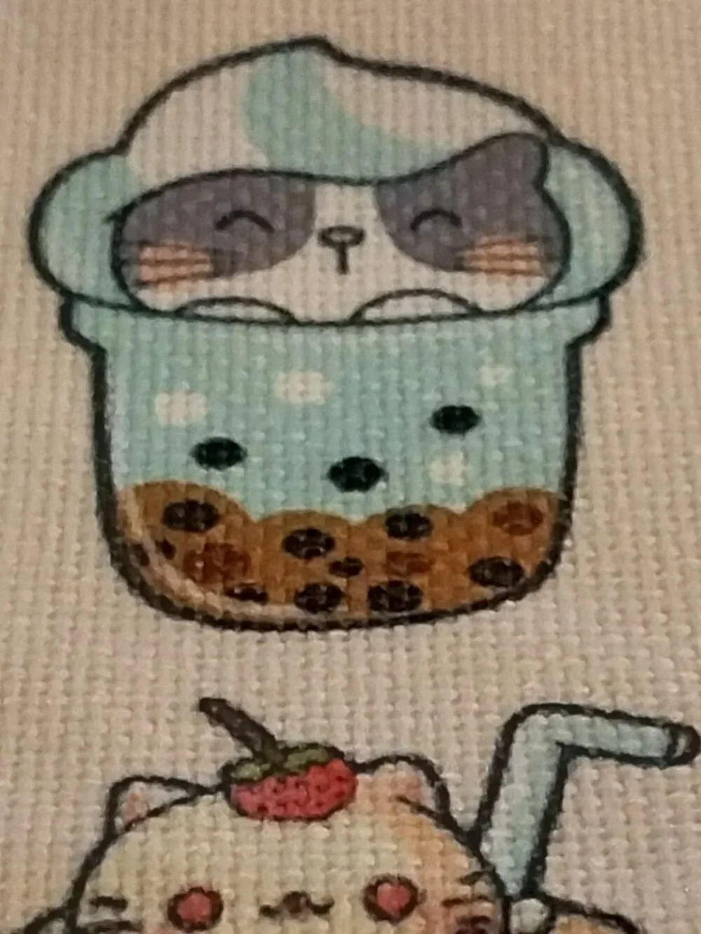 Bubble Tea Kitties School Supply Pouch